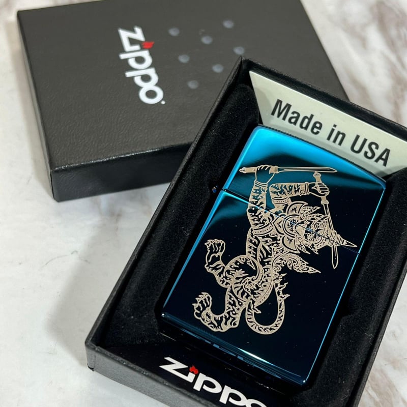 Zippo刻字火機(光面)