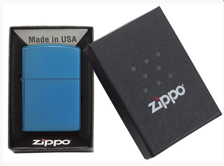 Zippo刻字火機(光面)