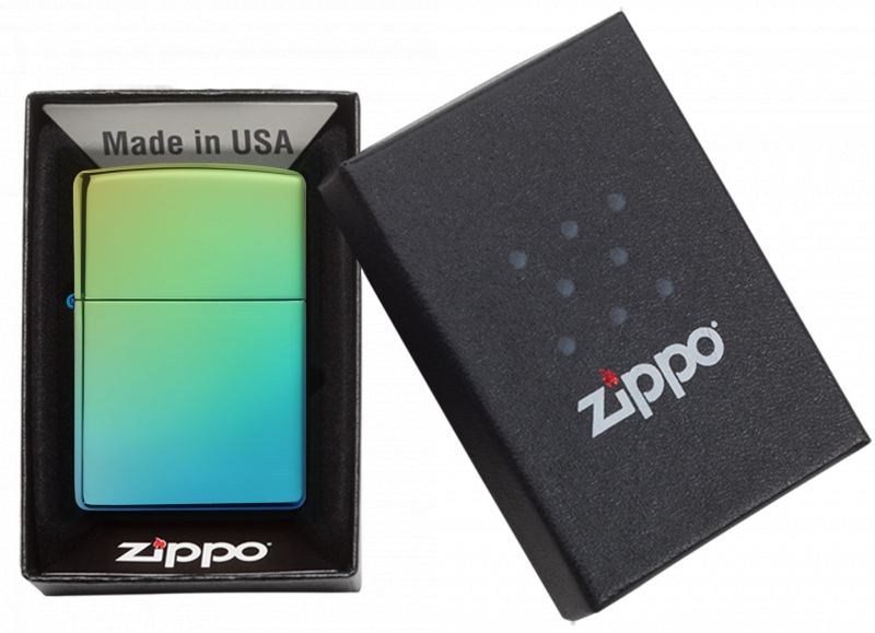 Zippo刻字火機(光面)