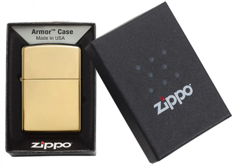 Zippo刻字火機(光面)