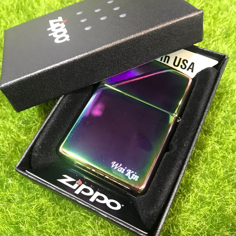 Zippo刻字火機(光面)