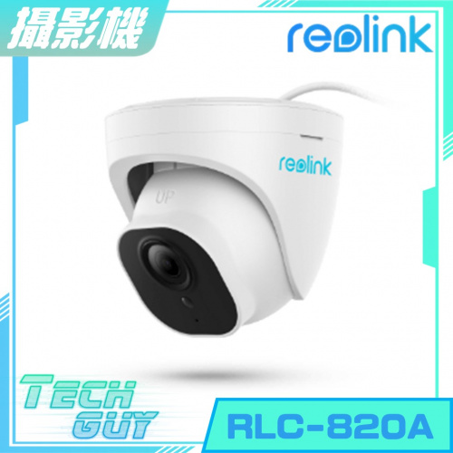 Reolink【RLC-820A】4K 8MP H.265 PoE 戶外防水攝影機