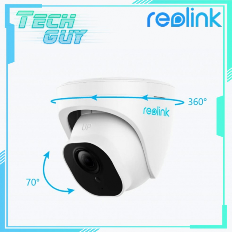 Reolink【RLK8-410B4 / RLK8-520D4】8-Channel PoE NVR Kit w/ 4*5MP PoE (Bullet/Turret) Camera