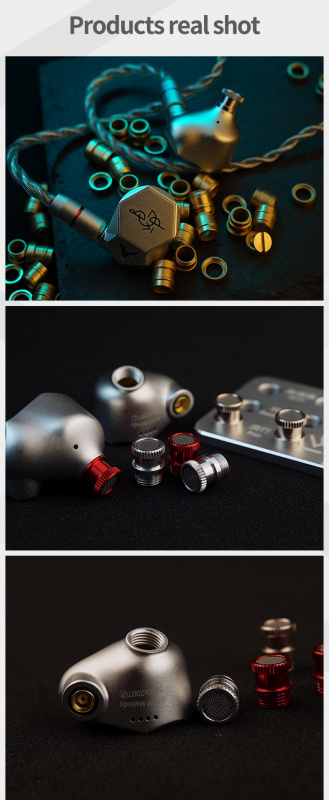 BGVP Melody 韵 入耳式動圈耳機  黑色配麥克風mic版本