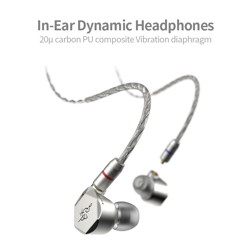 BGVP Melody 韵 入耳式動圈耳機  黑色配麥克風mic版本