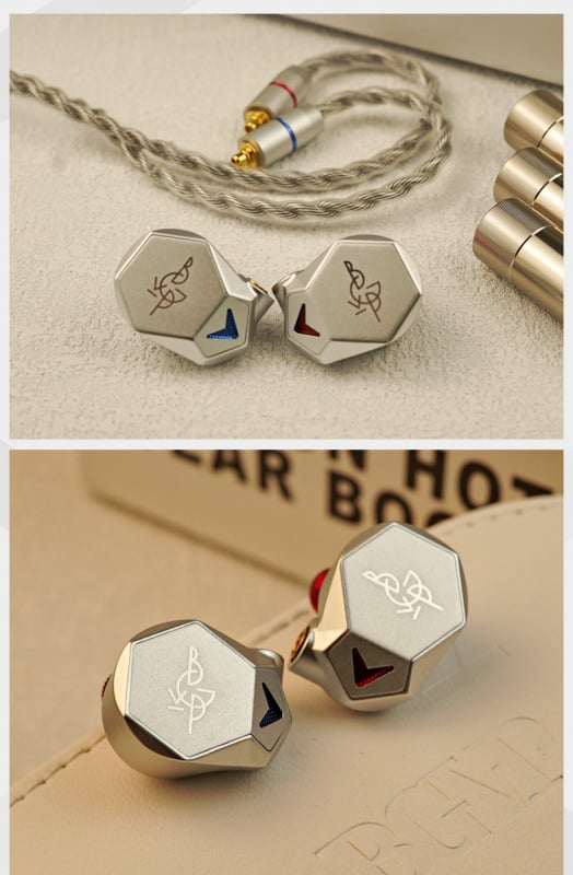 BGVP Melody 韵 入耳式動圈耳機  黑色配麥克風mic版本