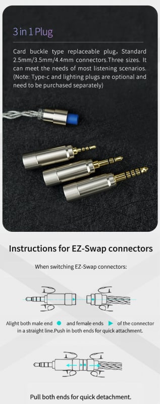 BGVP Melody 韵 入耳式動圈耳機   銀色配3.5 mic版本