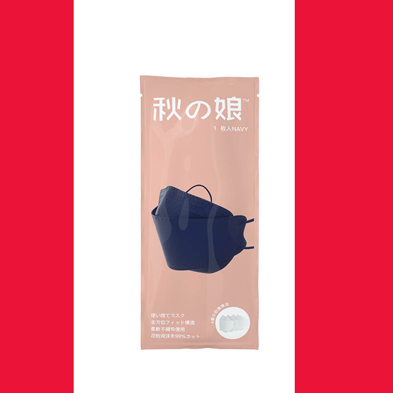 日本秋の娘防塵透氣KF94防護口罩 獨立包裝(50個)