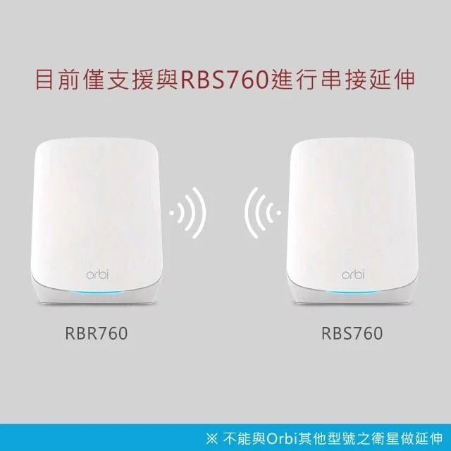 Netgear Orbi RBK762S Tri-band WiFi 6 (AX5400) [2件裝]