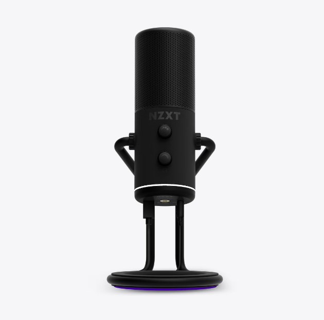 NZXT Capsule Cardioid USB Microphone - ( Black )