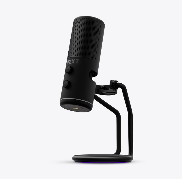 NZXT Capsule Cardioid USB Microphone - ( Black )