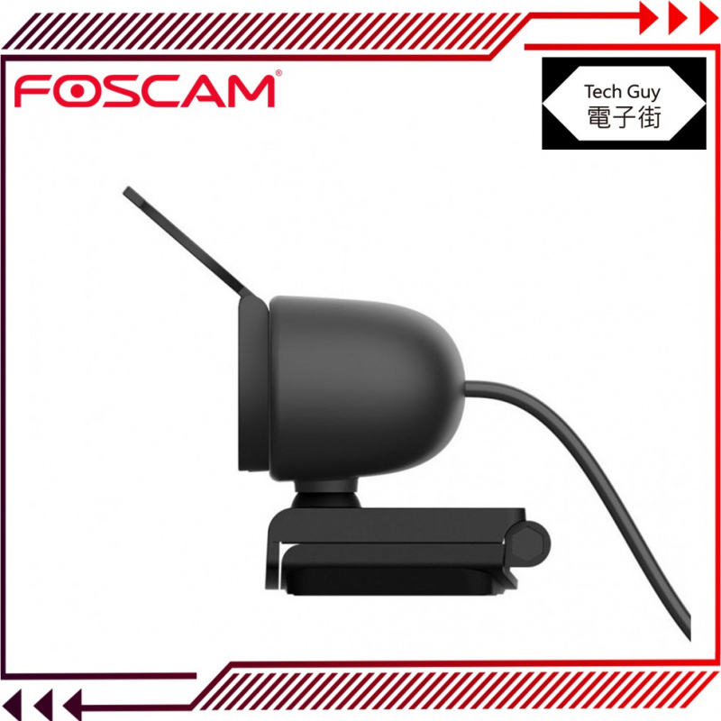 Foscam【W41】2K 4MP 電腦直播攝像頭