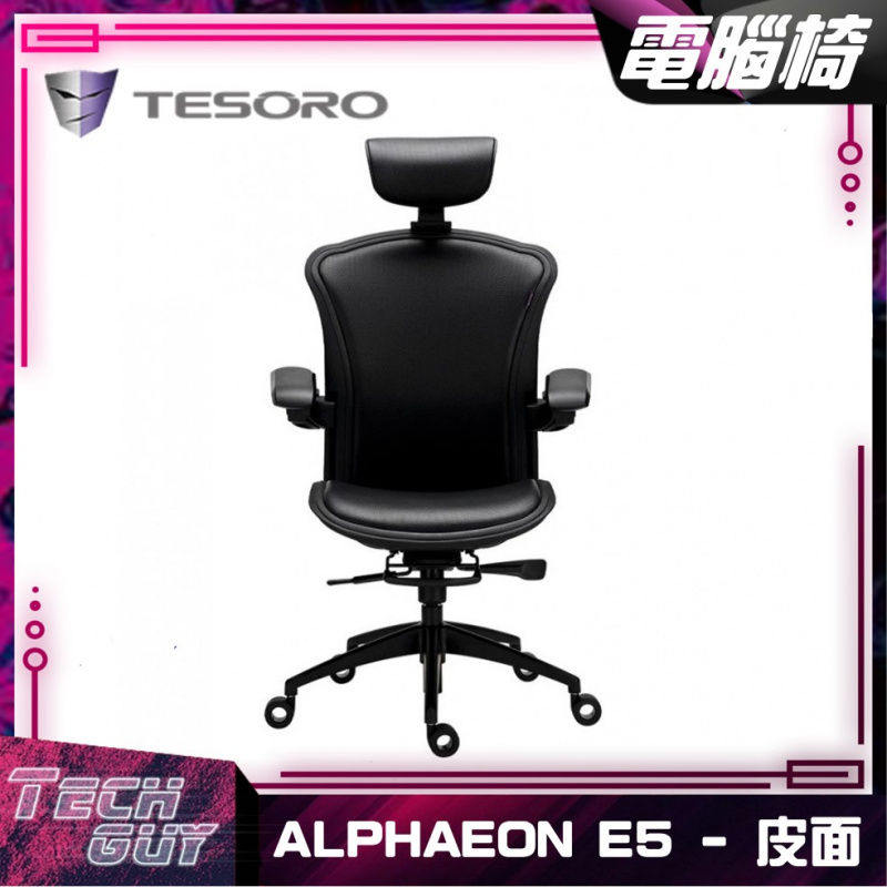 [包安裝]Tesoro【Alphaeon E5】電競椅 / 電競網椅 [Mesh / PU]