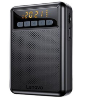 聯想 Lenovo Portable Voice Amplifier 流動多功能擴音機 喇叭連麥克風 (大聲公) A60 | 教師專用咪  - 黑色 (歡迎whatsapp95653155)