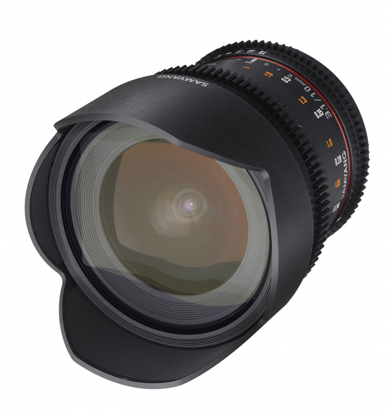 Samyang 10mm T3.1 VDSLR CS II APS-C (Nikon F) 森養手動對焦電影鏡頭 (香港行貨)