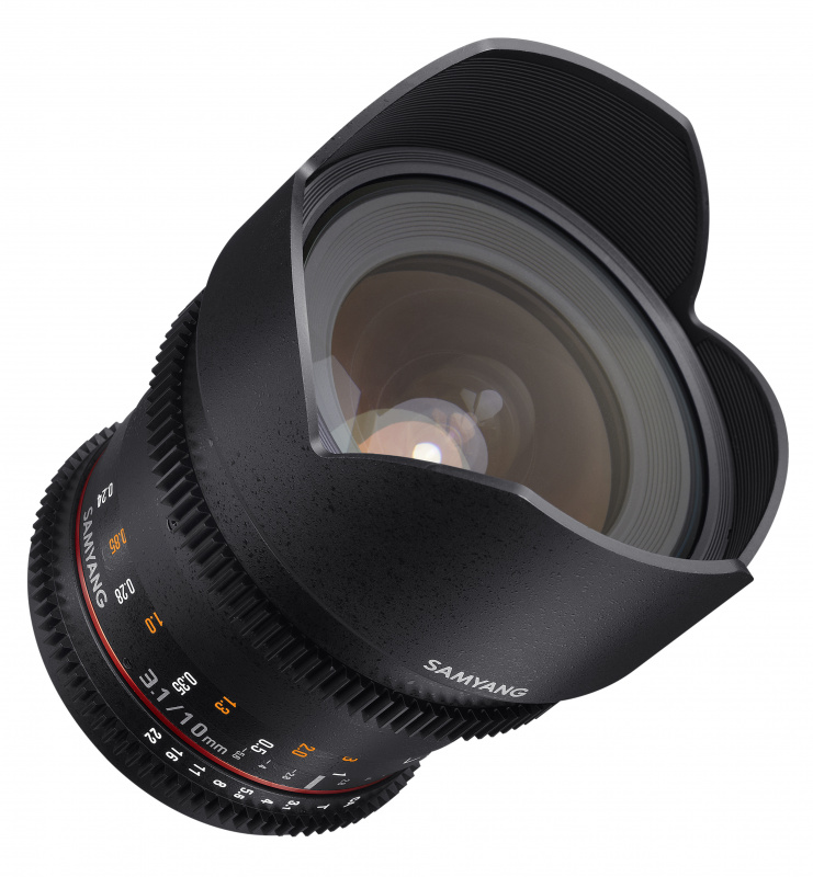 Samyang 10mm T3.1 VDSLR CS II APS-C (Nikon F) 森養手動對焦電影鏡頭 (香港行貨)