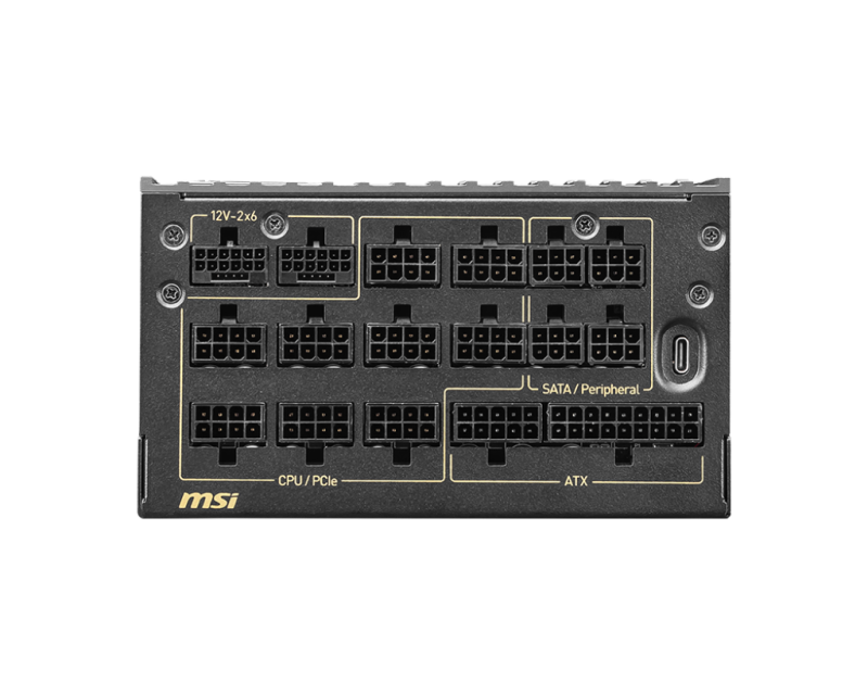 MSI MEG Ai1600T PCIE5 1600W 80Plus Titanium ( ATX 3.1 / PCIe 5.1 ) MSI MEG Ai1600T PCIE5 1600W 80Plus Titanium ( ATX 3.1 / PCIe 5.1 )