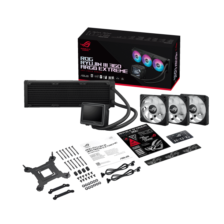 ASUS ROG Ryujin III 360 ARGB Extreme ASUS ROG Ryujin III 360 ARGB Extreme