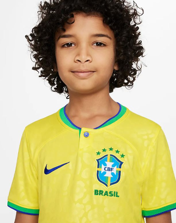Nike Brazil 巴西 2022-24 主場球迷版球衣 (童裝)
