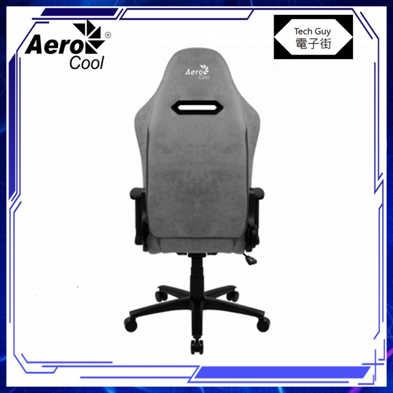 Aerocool【Duke】透氣電競椅 [黑/灰]