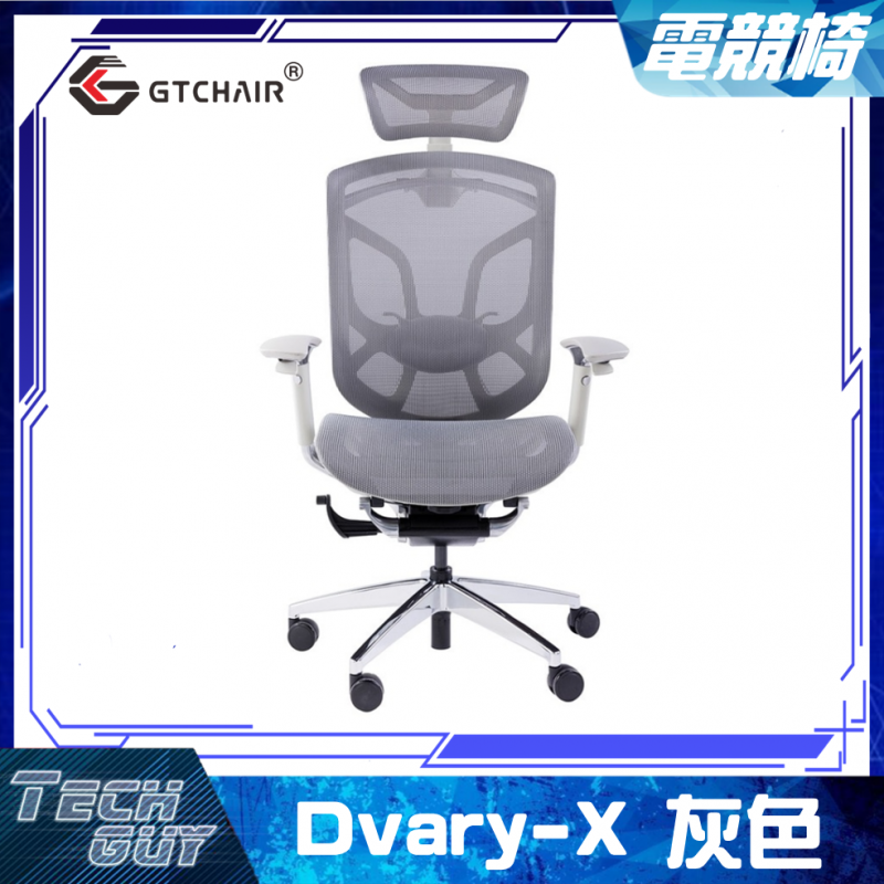 GTChair【Dvary-X】人體工學網椅 (2色)