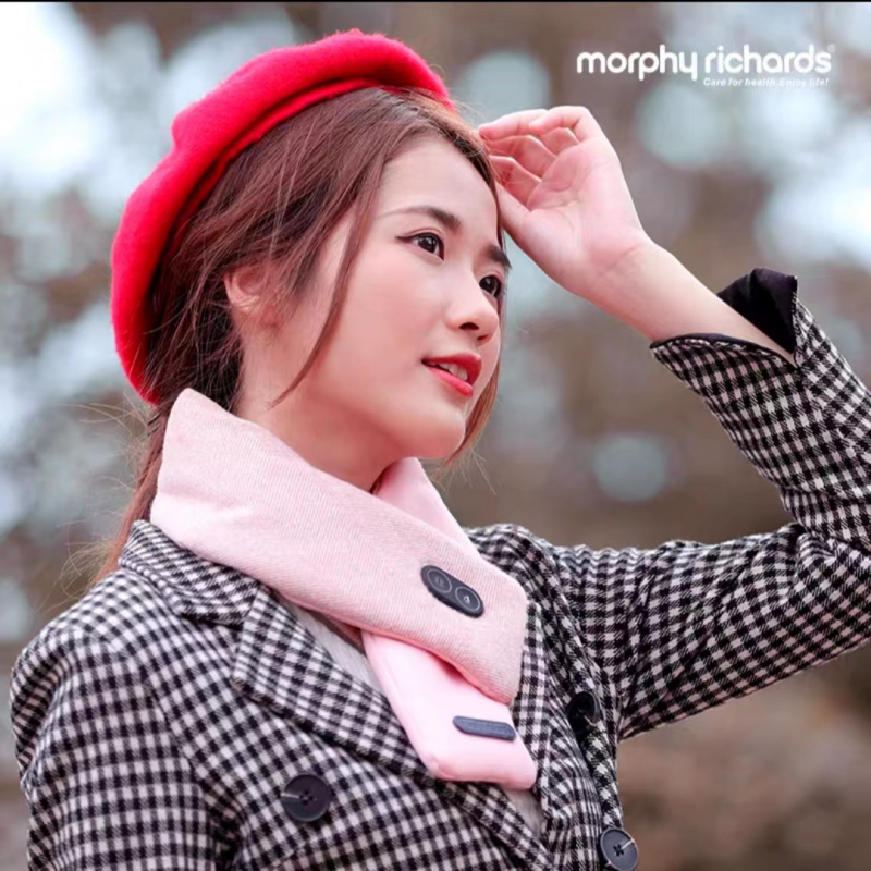 Morphy Richards 摩飛冬季智能發熱按摩護頸圍巾 [5色]