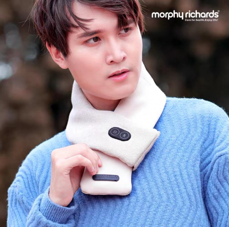 Morphy Richards 摩飛冬季智能發熱按摩護頸圍巾 [5色]