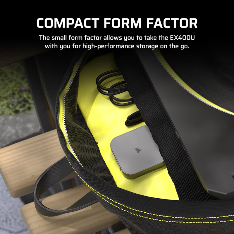 CORSAIR EX400U 1TB USB4 External SSD (CO-SSD-EX400U1TB)