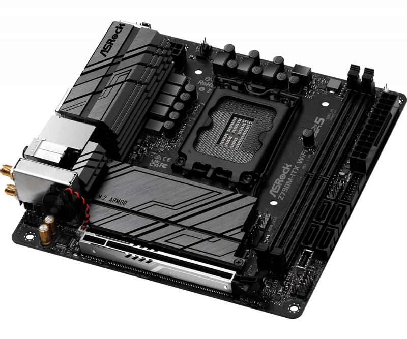 ASROCK Z790M-ITX WIFI DDR5 ITX MOTHERBOARD [現金優惠 $1799]
