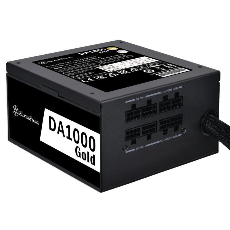SilverStone DA1000 Gold Cybenetics Gold 1000W semi-modular ATX power supply