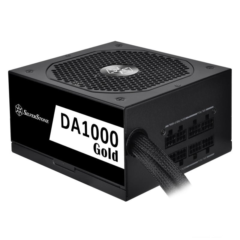 SilverStone DA1000 Gold Cybenetics Gold 1000W semi-modular ATX power supply