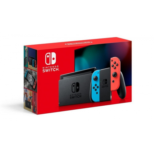 Nintendo Switch 長續航版主機 (紅/藍色)