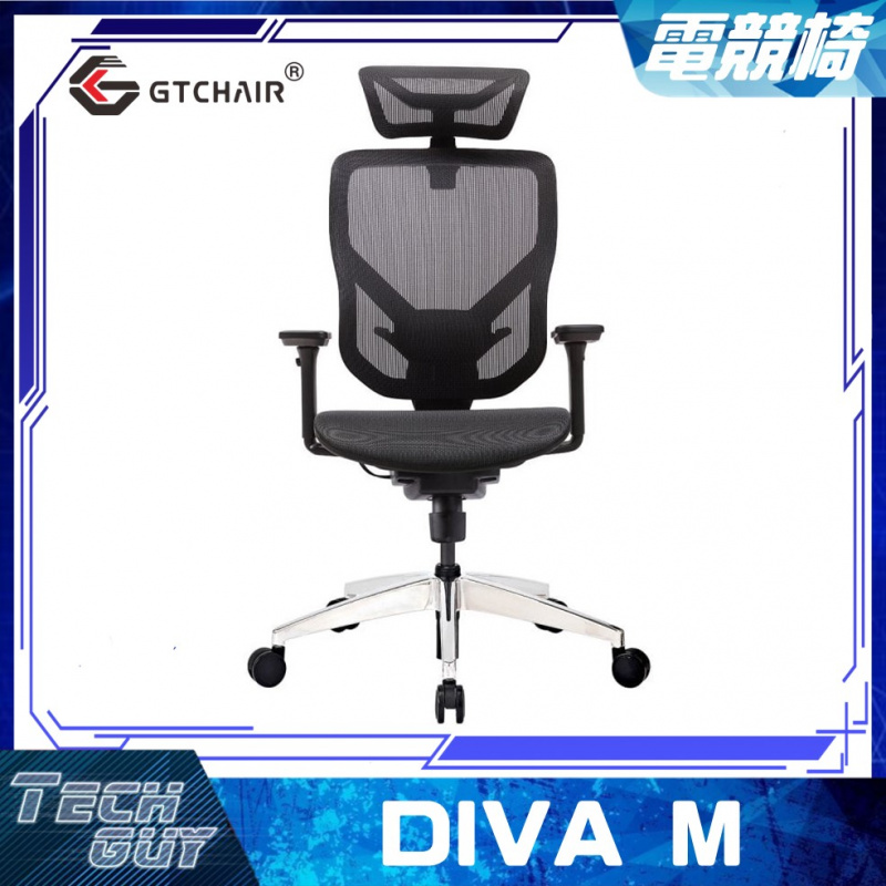 GTChair【DIVA M】人體工學網椅