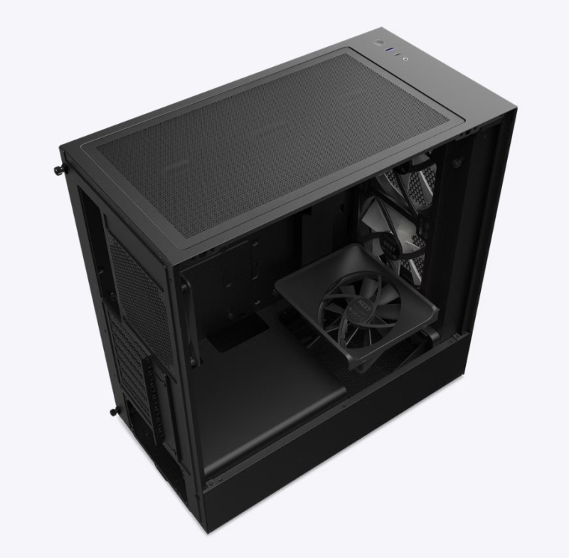 NZXT H5 Flow RGB Compact ATX Mid-Tower with RGB Fans NZXT H5 Flow RGB Compact ATX Mid-Tower with RGB Fans