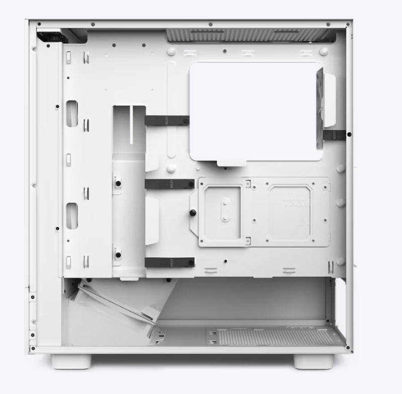 NZXT H5 Flow RGB Compact ATX Mid-Tower with RGB Fans NZXT H5 Flow RGB Compact ATX Mid-Tower with RGB Fans