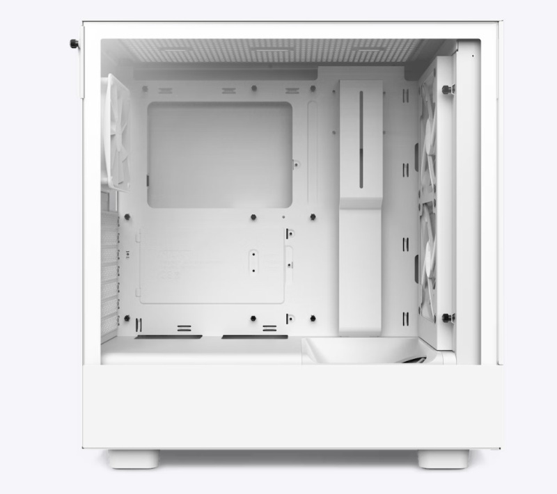 NZXT H5 Flow RGB Compact ATX Mid-Tower with RGB Fans NZXT H5 Flow RGB Compact ATX Mid-Tower with RGB Fans