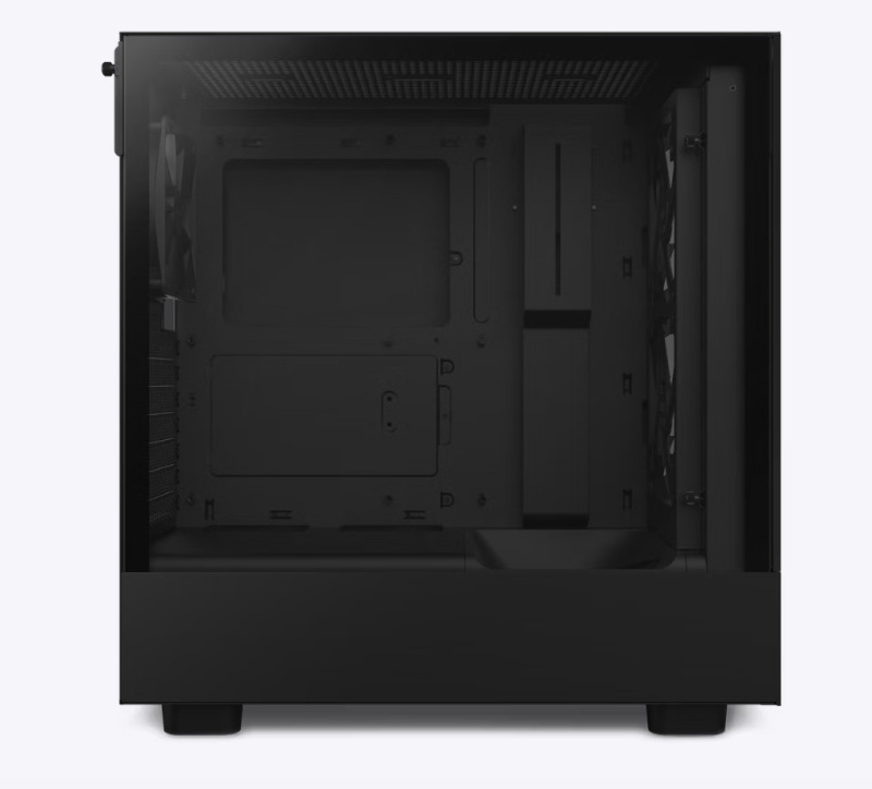 NZXT H5 Flow RGB Compact ATX Mid-Tower with RGB Fans NZXT H5 Flow RGB Compact ATX Mid-Tower with RGB Fans