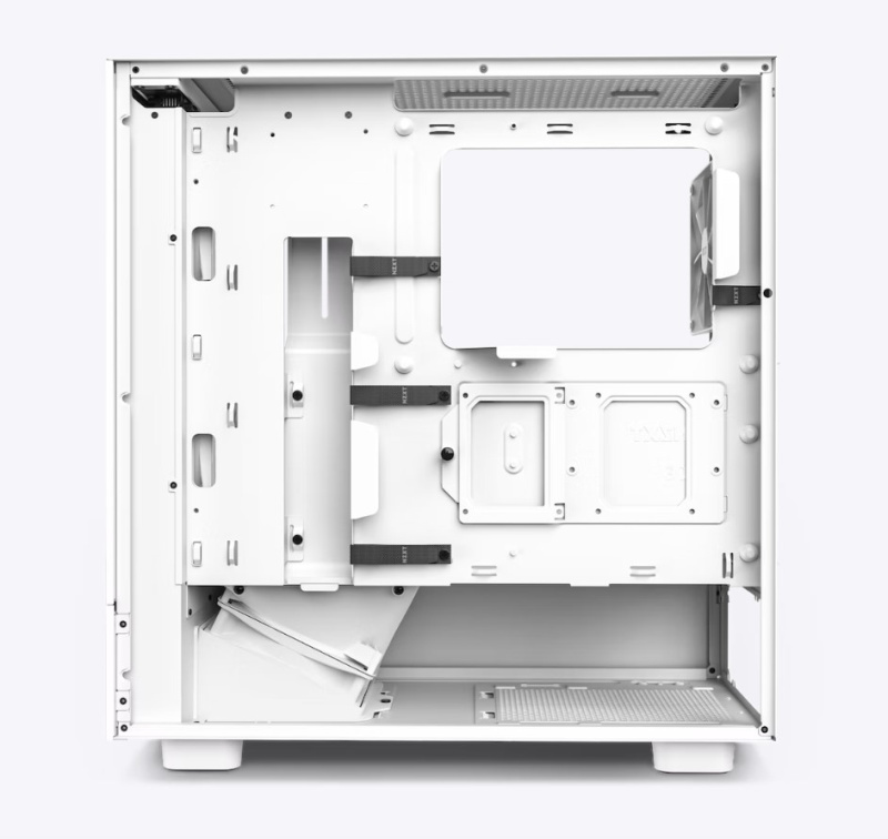 NZXT H5 Flow Compact Mid-tower Airflow Case ( Black / White ) NZXT H5 Flow Compact Mid-tower Airflow Case ( Black / White )