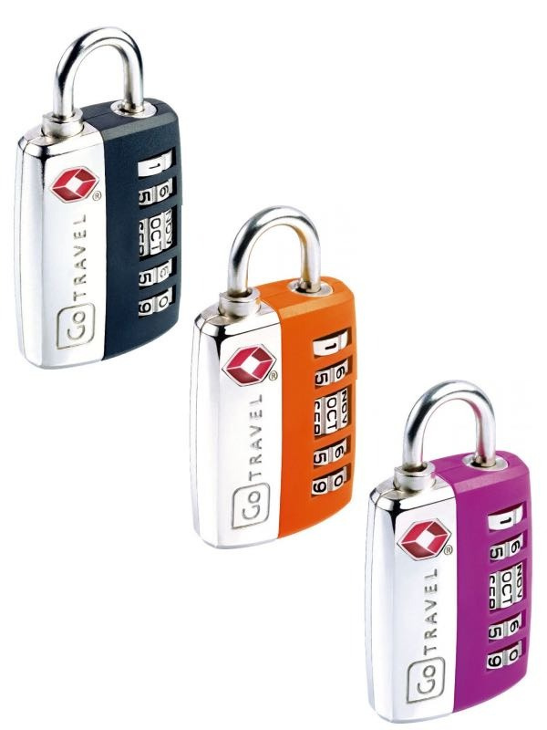 Go Travel  MY DATE PADLOCK(Ref: 354 Assorted colour)