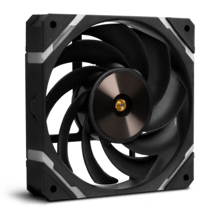 VALKYRIE X12R FDB軸承 反向扇葉 12CM PWM ARGB - 黑色 ( VK-X12R-BK )