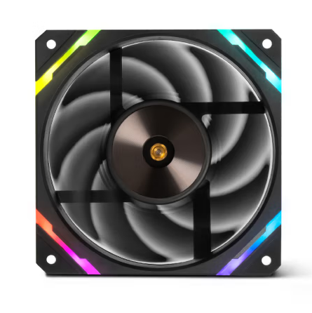 VALKYRIE X12R FDB軸承 反向扇葉 12CM PWM ARGB - 黑色 ( VK-X12R-BK )