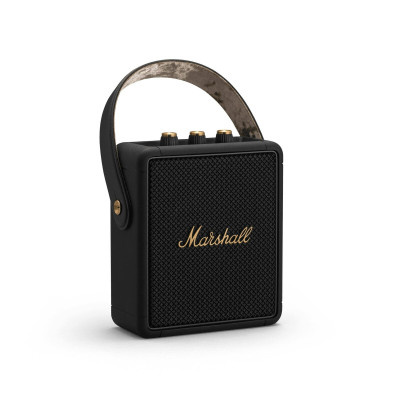 Marshall Stockwell II 便攜藍牙喇叭 - Black & Brass