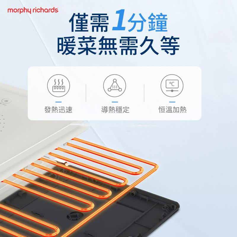 Morphy Richards 12mm纖薄摺疊暖菜板 MR8300