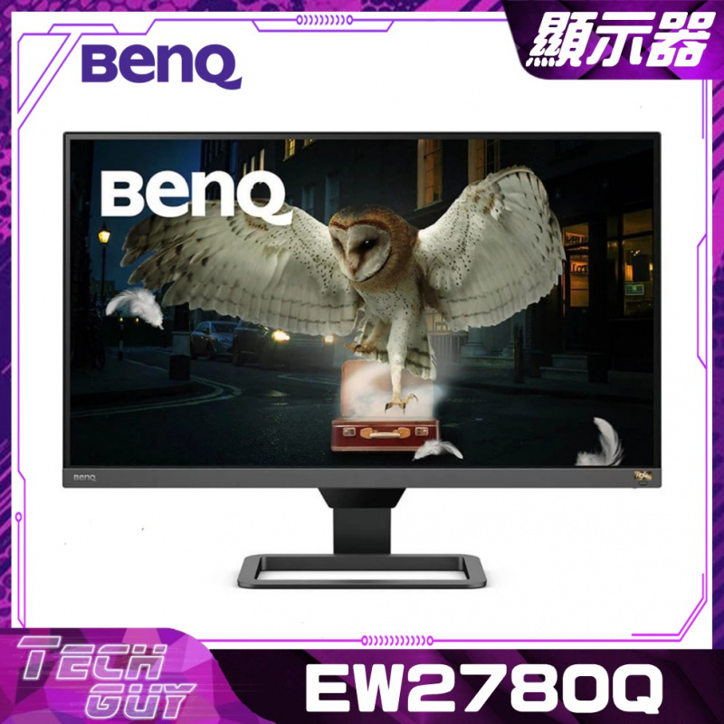[免運] BenQ【EW2780Q】27" IPS 2K HDRi 娛樂護眼顯示器