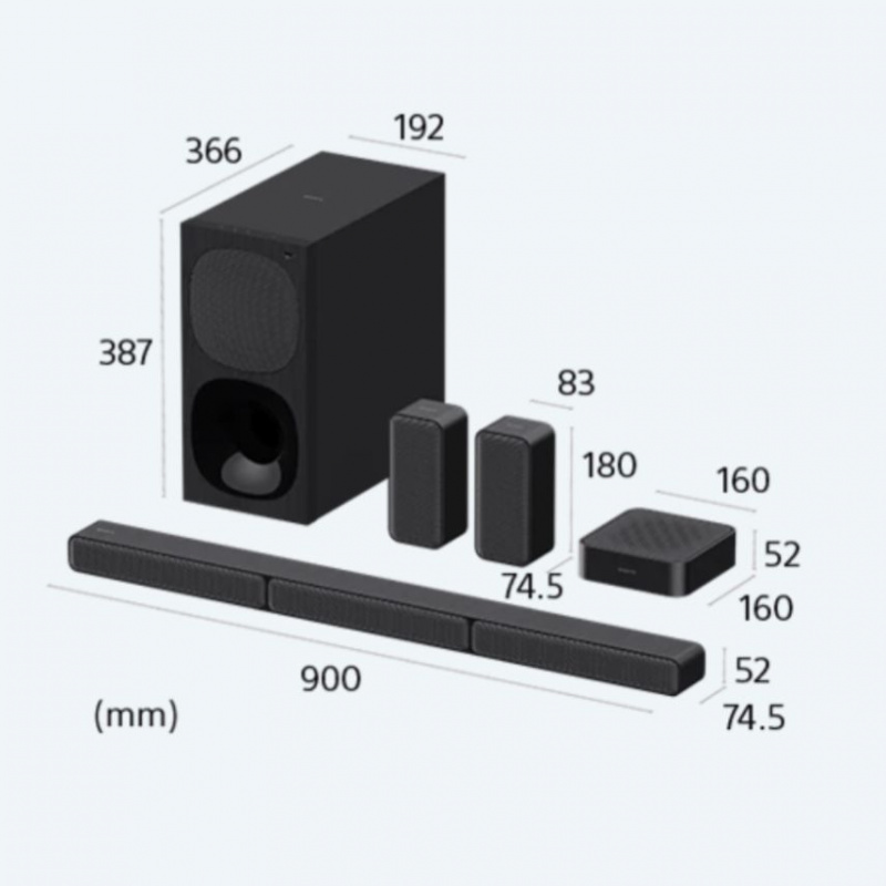 【全港免運費 行貨1年保養】Sony 5.1 聲道家庭影院組合 HT-S40R