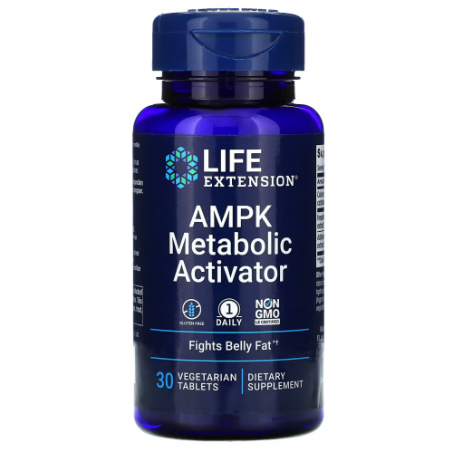 美國 Life Extension AMPK Metabolic Activator 減肥代謝活化劑 [30粒]