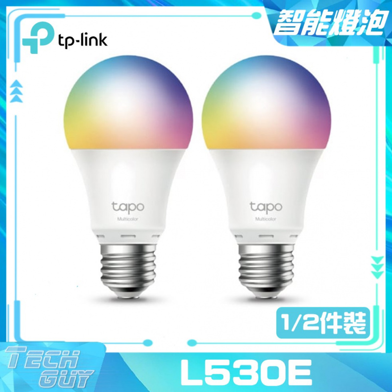 TP-Link Tapo【L530E】E27 WiFi 可調色智能燈泡