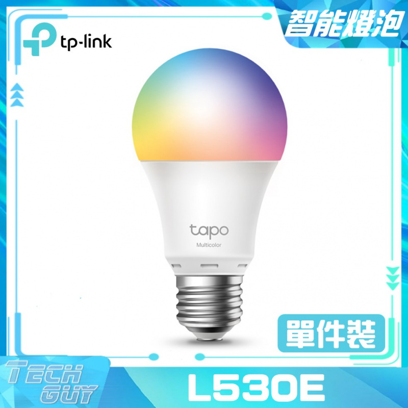 TP-Link Tapo【L530E】E27 WiFi 可調色智能燈泡