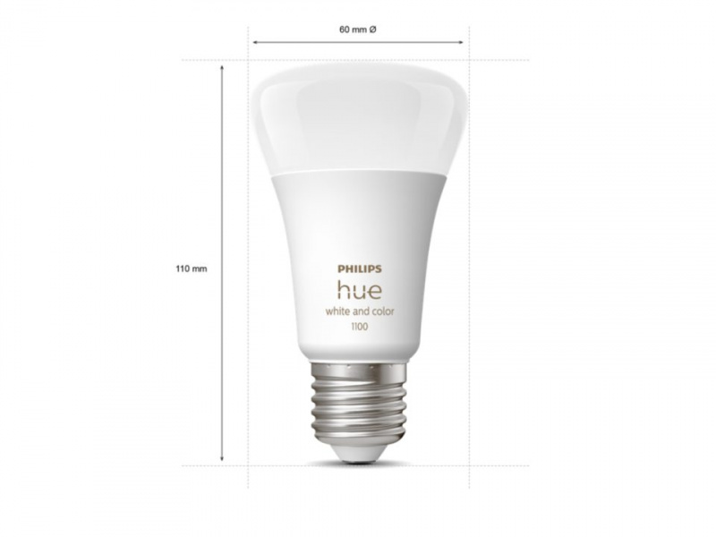 Philips 飛利浦 Hue 11W E27 A60 White & Color Ambiance 彩光藍牙智能燈泡 (1100lm)