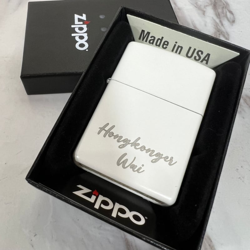 Zippo刻字火機(啞面)